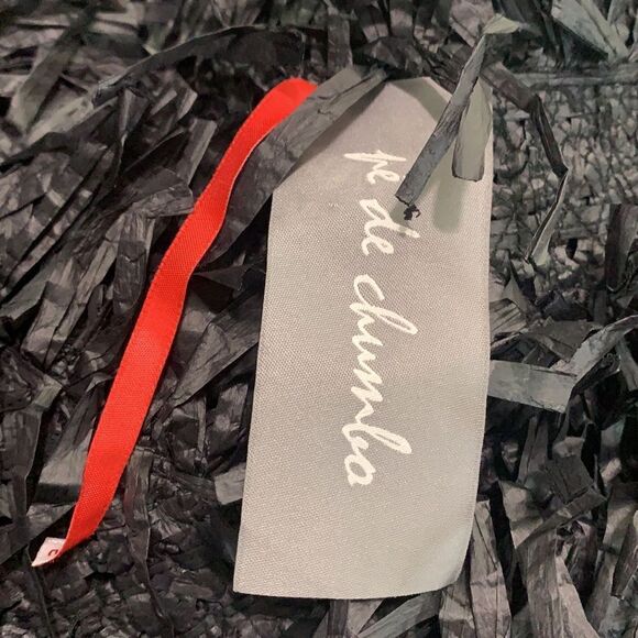 Pe De Chumbo NWT black woven fringe trim top - Picture 8 of 9